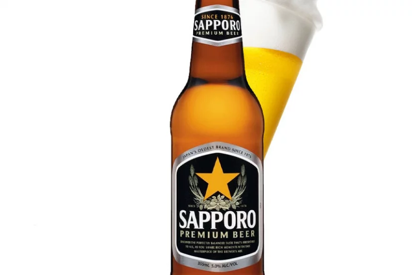 Botella de Sapporo